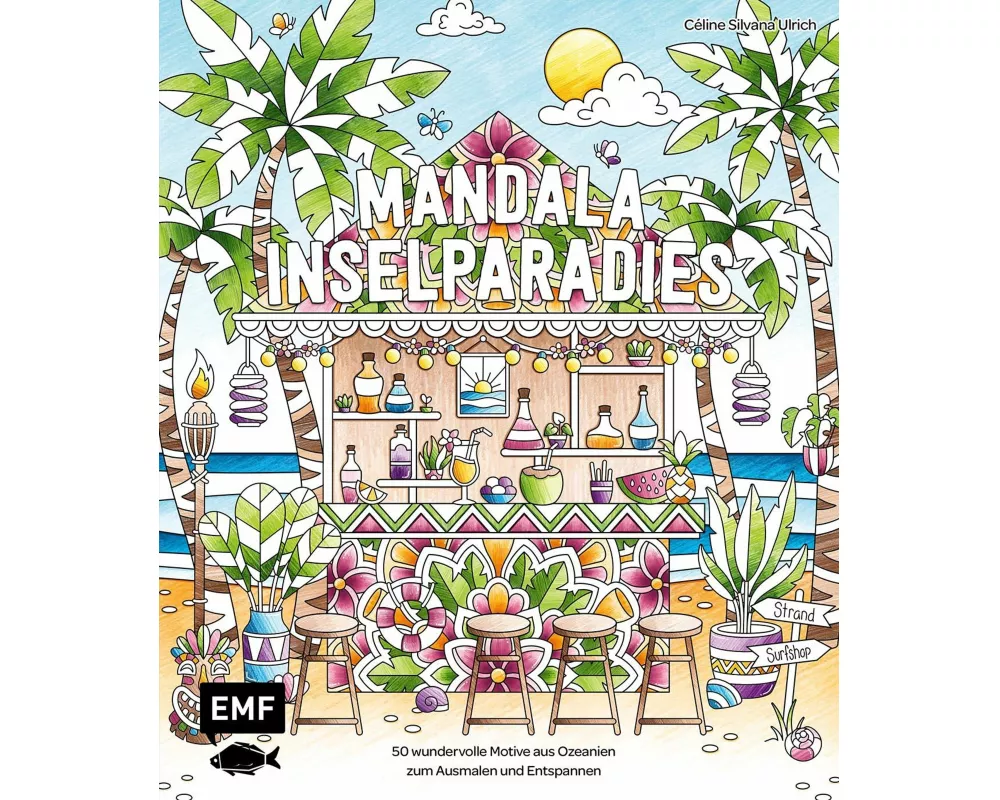 Meine Ausmalpause: Mandala Inselparadies