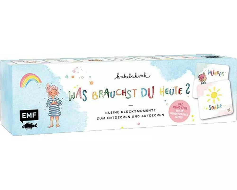 Memo-Spiel: Was brauchst du heute? – Kleine Glücksmomente zum Entdecken und Aufdecken
