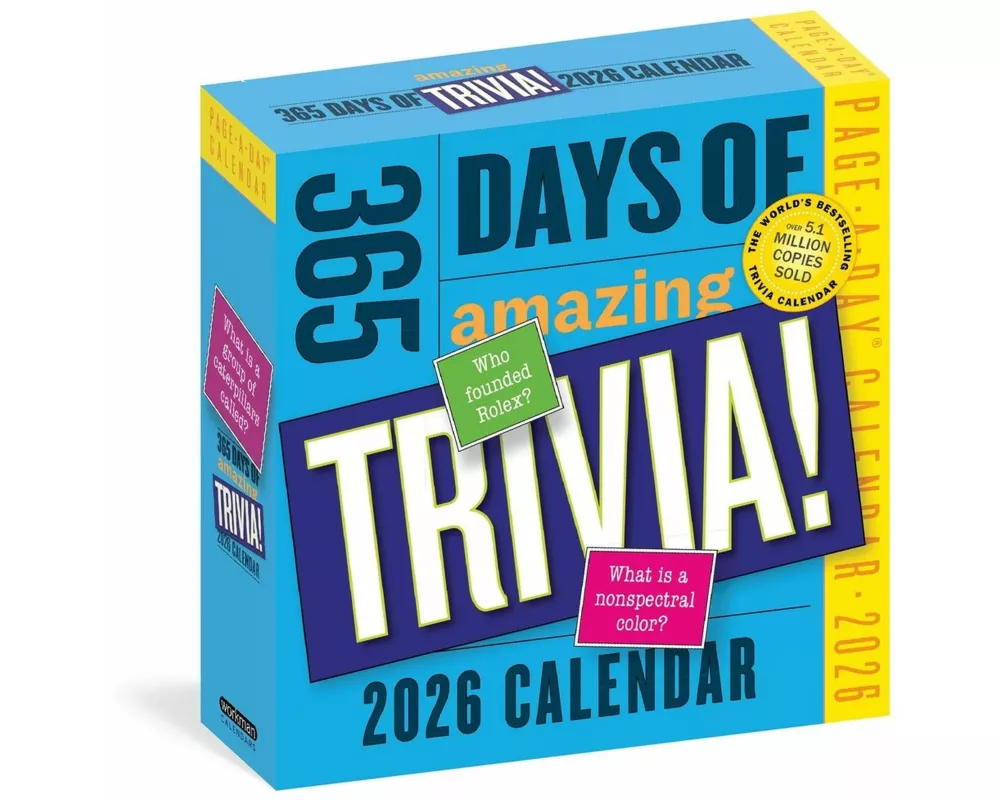 365 Days of Amazing Trivia Page-A-Day Calendar 2026