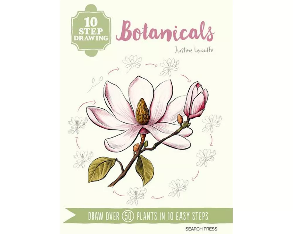 10 Step Drawing: Botanicals