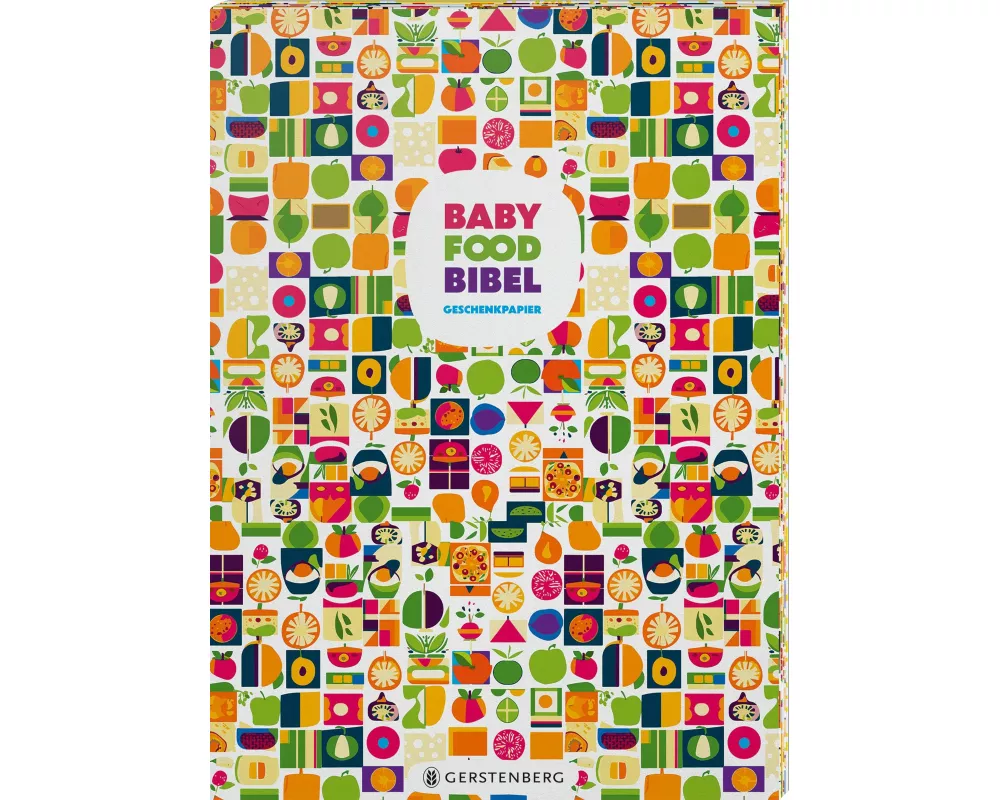 Geschenkpapier-Heft Baby Food Bibel