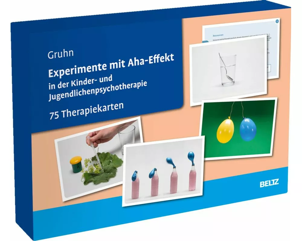 Experimente mit Aha-Effekt in der Kinder- und Jugendlichenpsychotherapie
