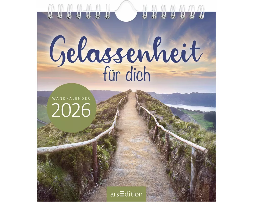 Wandkalender Gelassenheit für dich 2026