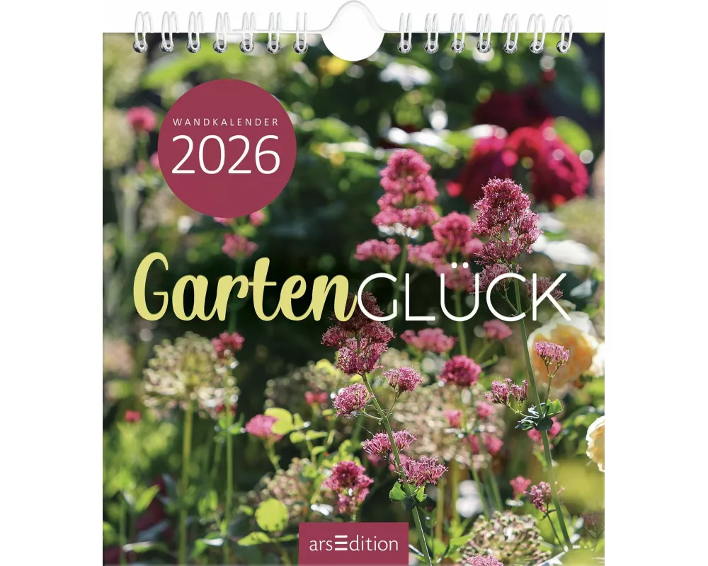 Wandkalender Gartenglück 2026