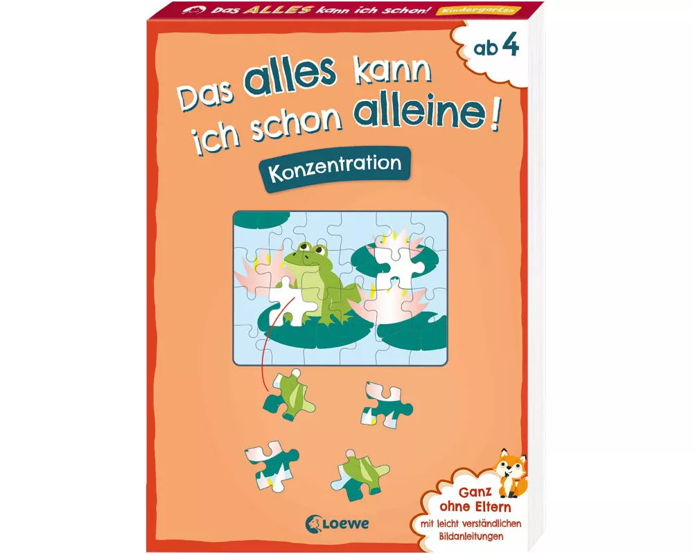 Das alles kann ich schon alleine! Konzentration