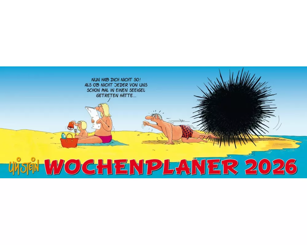 Uli Stein Wochenplaner 2026: Tischkalender