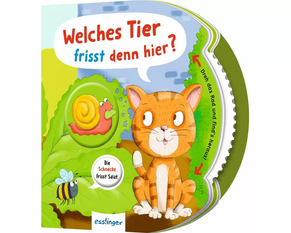 Dreh das Rad und find´s heraus!: Welches Tier frisst denn hier?