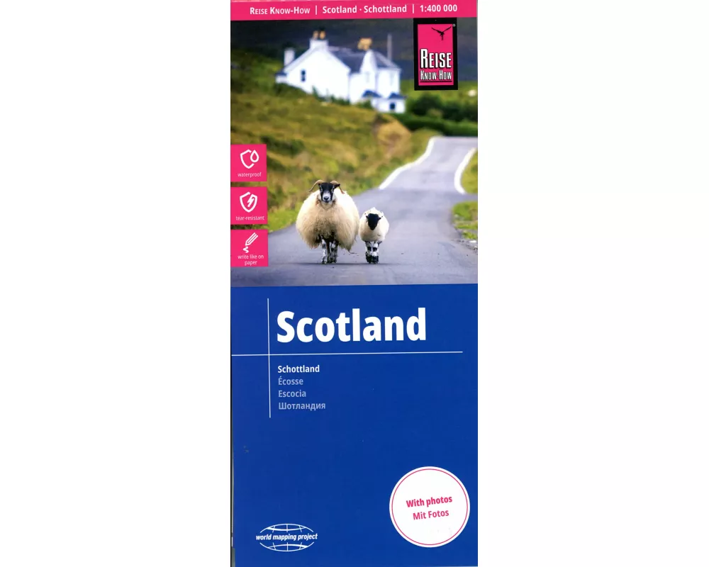 Reise Know-How Landkarte Schottland / Scotland (1:400.000)