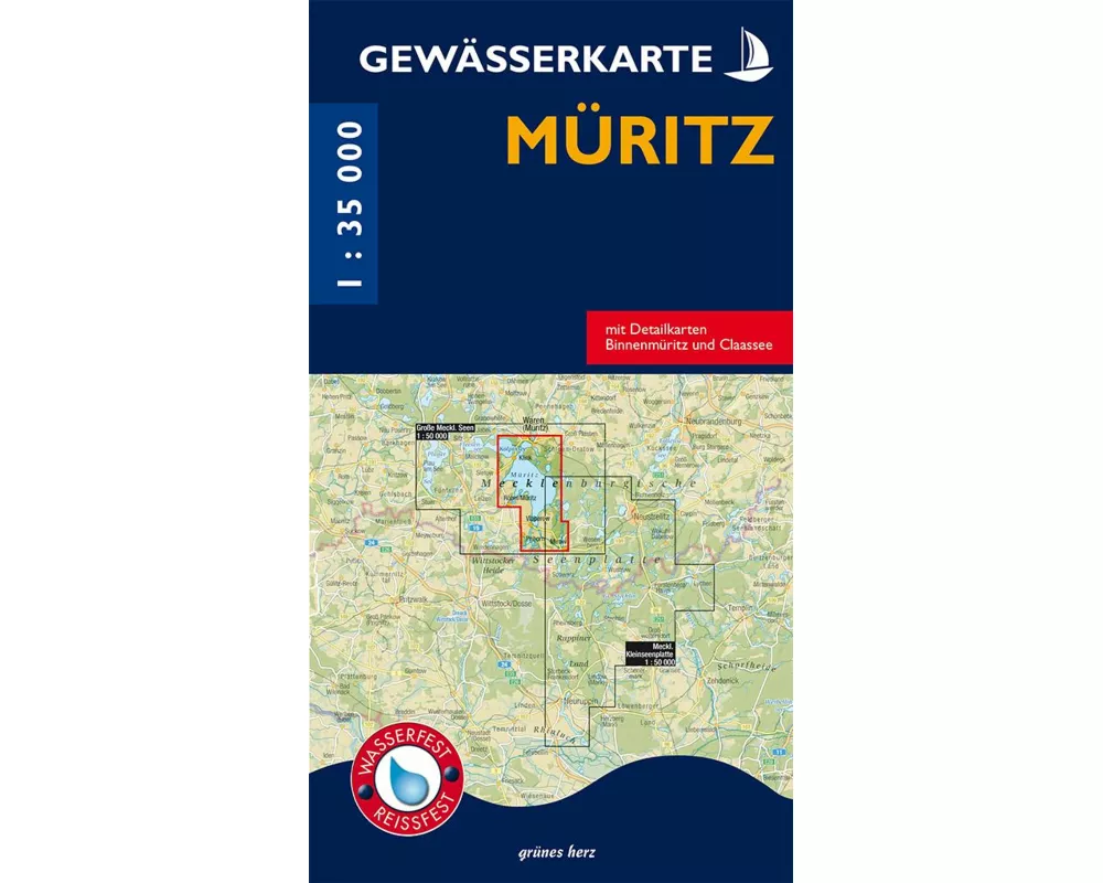 Gewässerkarte Müritz