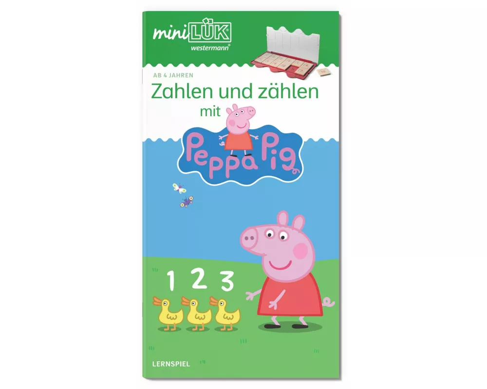 miniLÜK. Kindergarten/Vorschule Zahlen und Zählen mit Peppa Pig