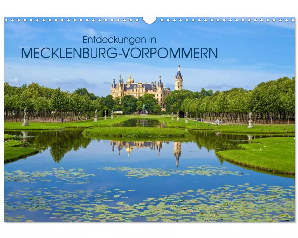 Entdeckungen in Mecklenburg-Vorpommern (Wandkalender 2025 DIN A3 quer), CALVENDO Monatskalender