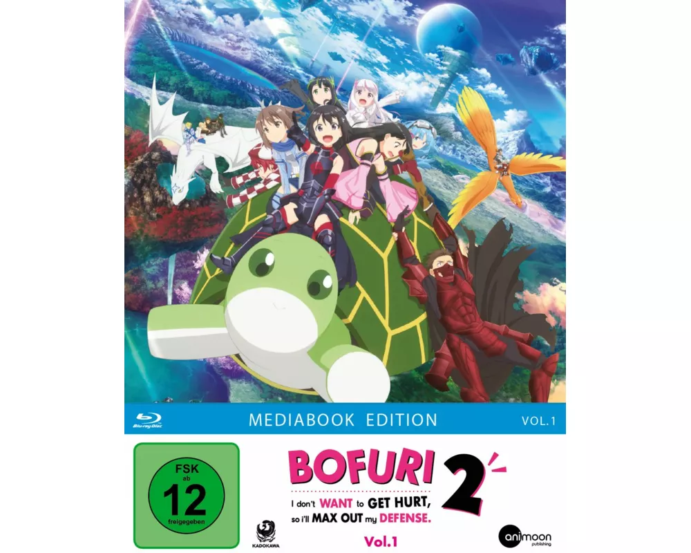 Bofuri: I Don't Want to Get Hurt, So I'll Max Out My Defense. - Staffel 2 - Vol.1 - Mediabook - DVD mit Sammelschuber - Limited Edition