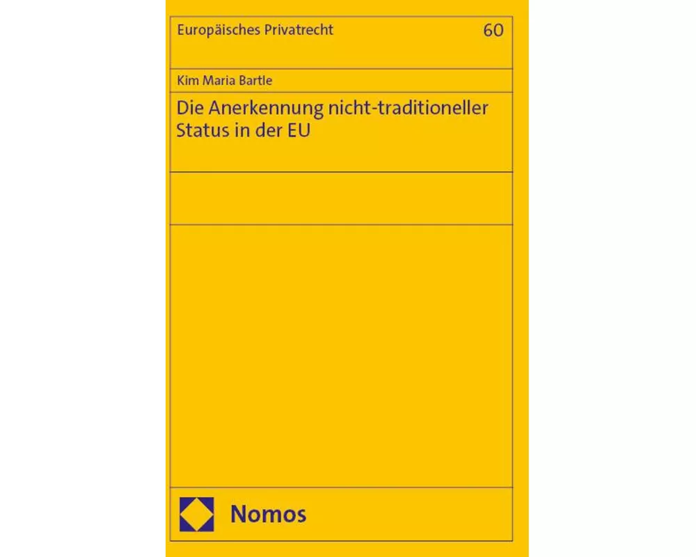 Die Anerkennung nicht-traditioneller Status in der EU