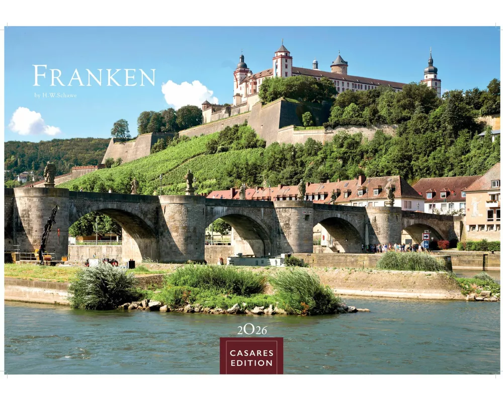 Franken Kalender 2026 - Wandkalender | Fotokalender Deutschland 50x35cm - faszinierende Landschaften, historische Orte und Natur