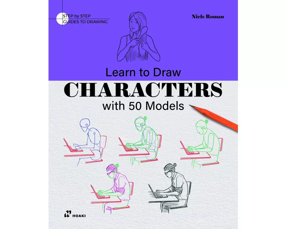 Learn to Draw Characters with 50 Models