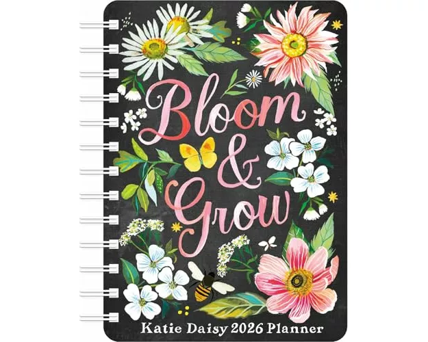 Katie Daisy 2026 Weekly Planner Calendar