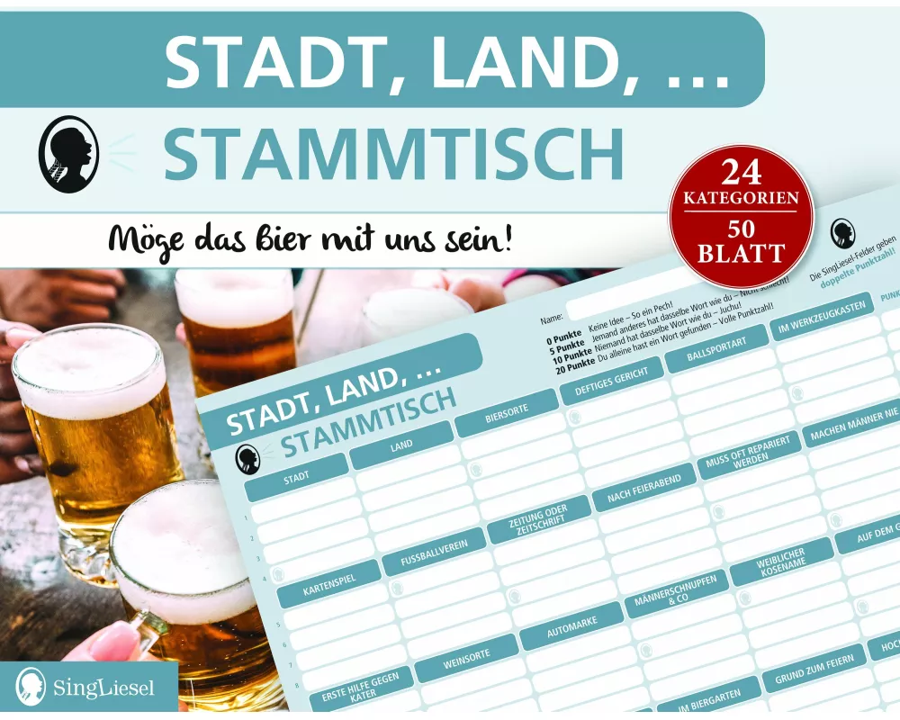 Stadt, Land, Stammtisch