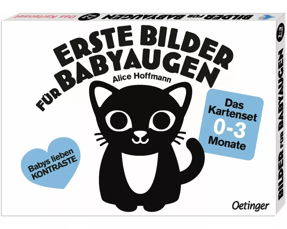 Erste Bilder für Babyaugen. Das Kartenset 0-3 Monate