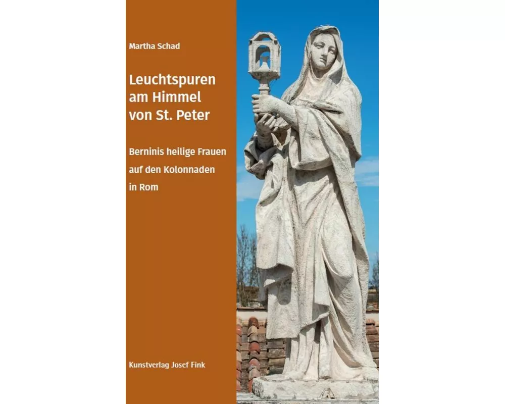 Leuchtspuren am Himmel von St. Peter - Berninis heilige Frauen auf den Kolonnaden in Rom