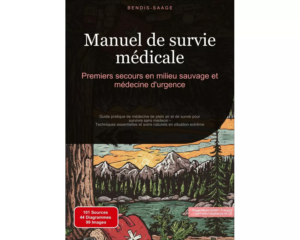 Manuel de survie médicale: Premiers secours en milieu sauvage et médecine d'urgence