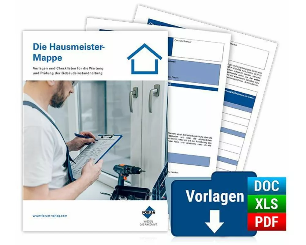 Die Hausmeister-Mappe. Kombi-Ausgabe