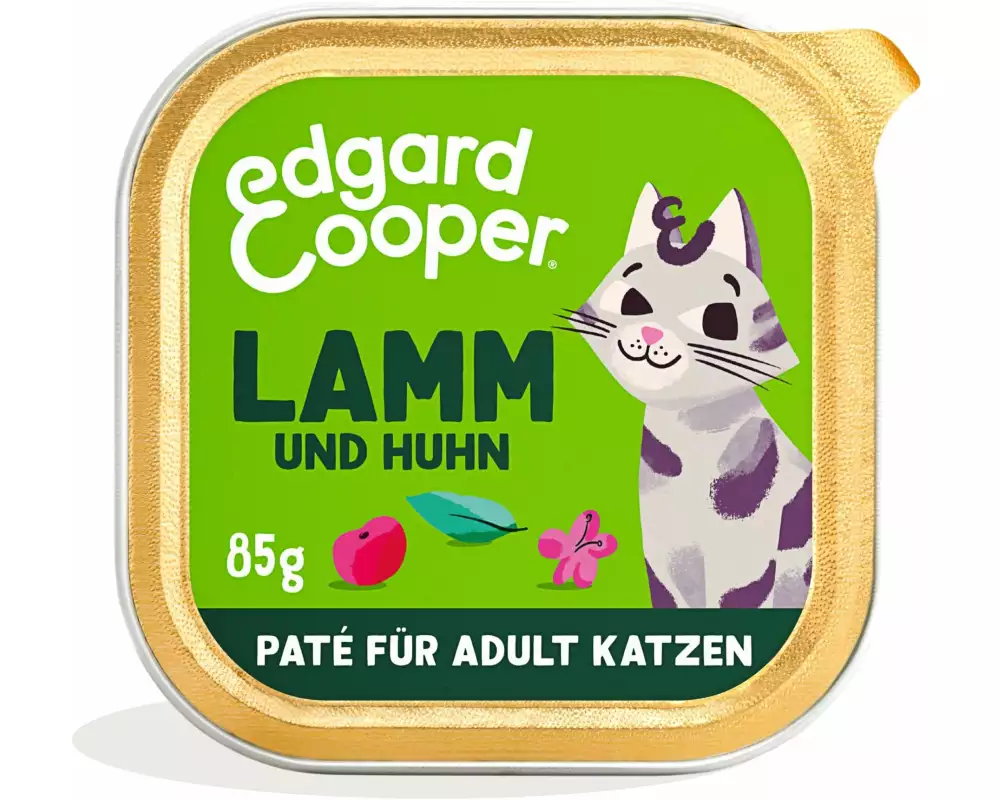 Edgard & Cooper Nassfutter Adult Lamm & Huhn, 16 x 85g