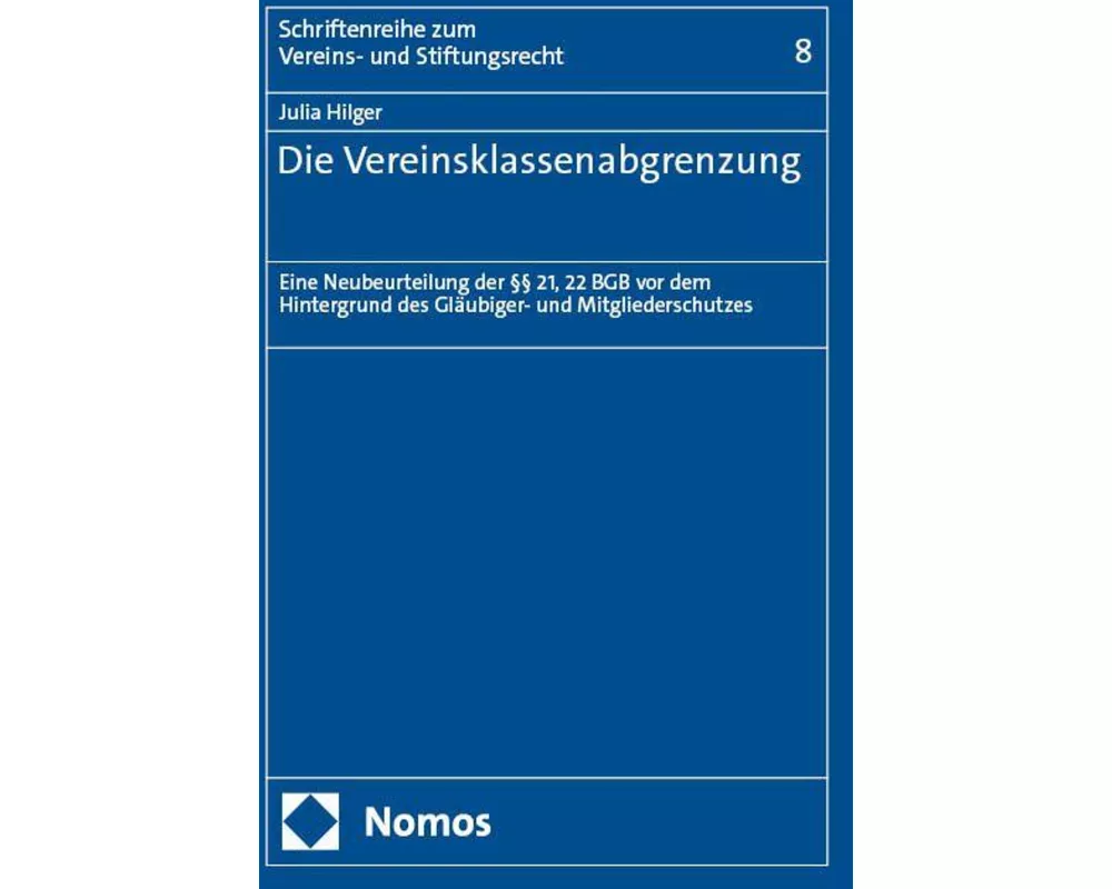 Die Vereinsklassenabgrenzung