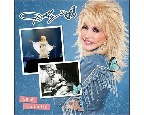 Dolly Parton 2026 Wall Calendar
