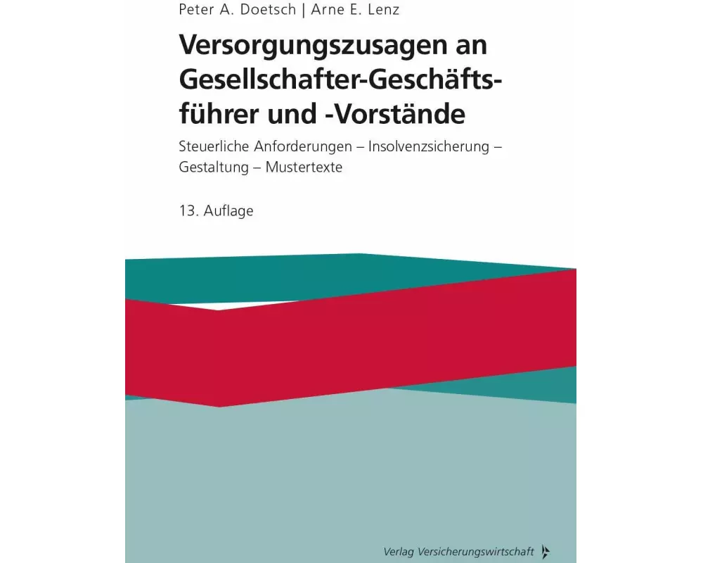 Versorgungszusagen an Gesellschafter-Geschäftsführer und -Vorstände