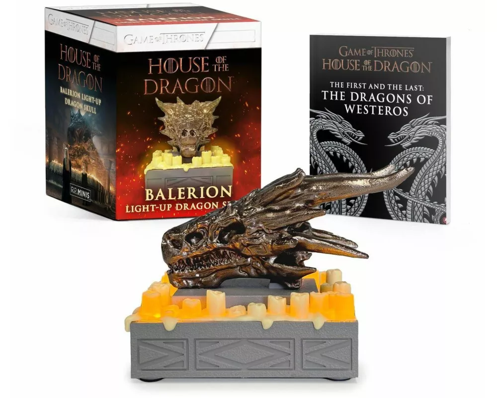 House of the Dragon: Balerion Light-Up Dragon Skull