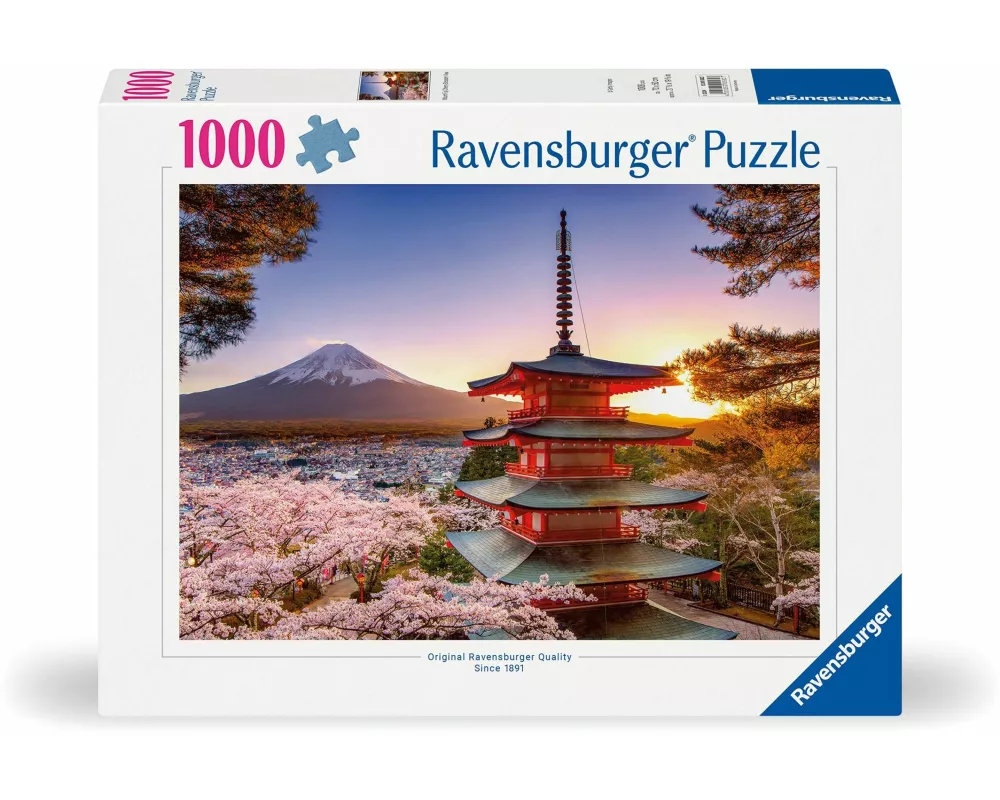 Erwachsenenpuzzle 1000 Teile - Kirschblüte in Japan