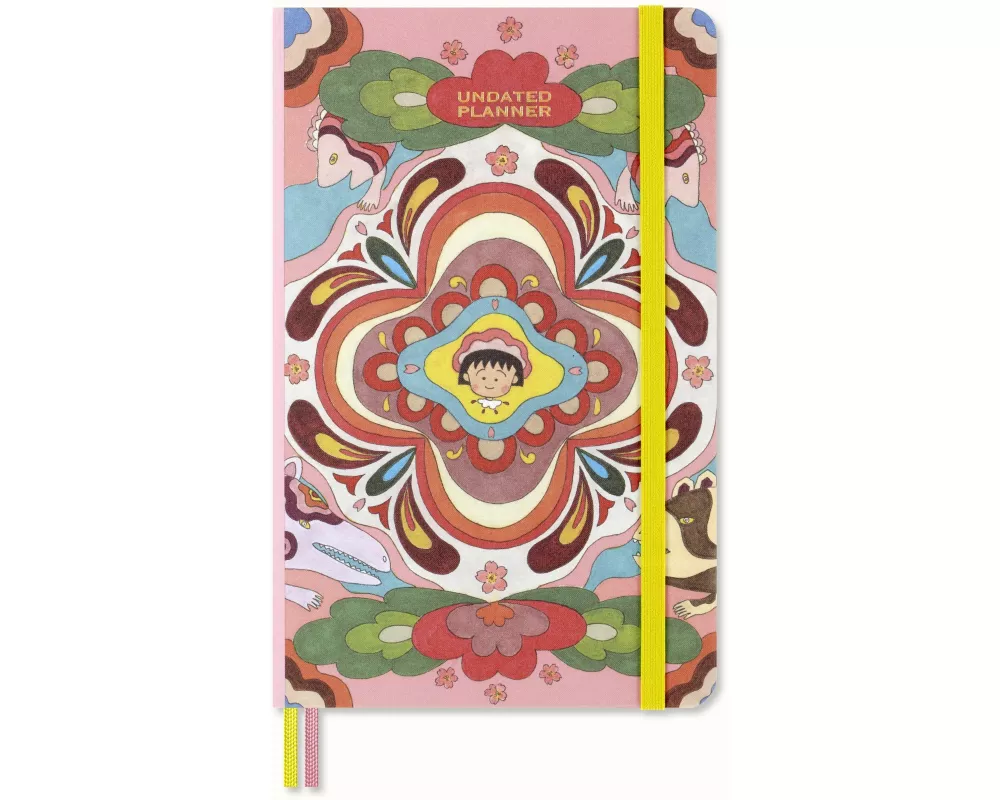 Moleskine Sakura undatierter Wochen Notizkalender, L/A5, Fester Einband ohne Box