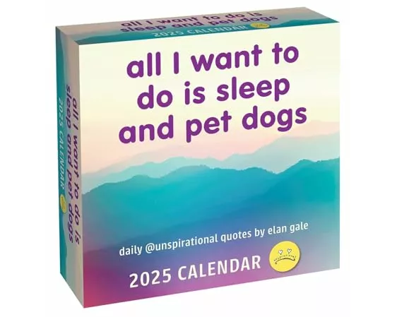 Unspirational 2025 Day-to-Day Calendar