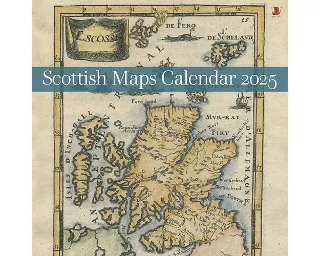 Scottish Maps Calendar 2025