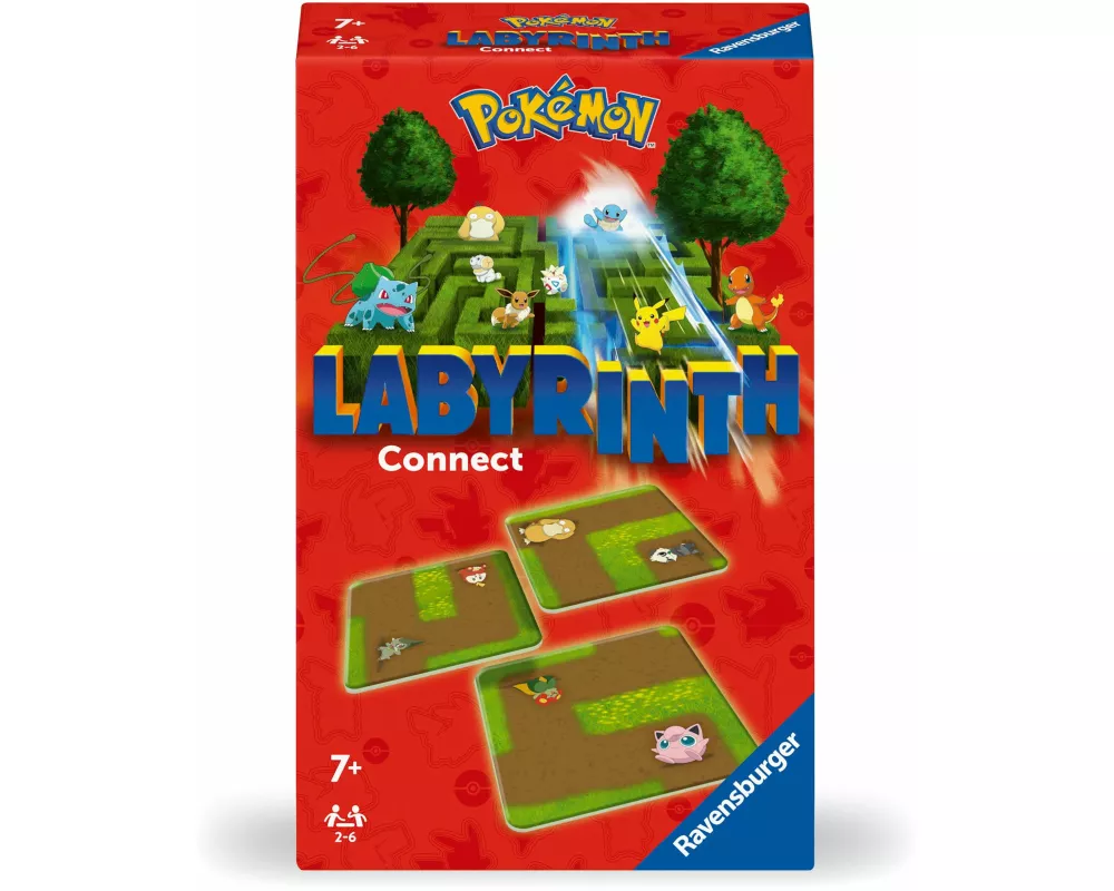 Pokémon Labyrinth Connect - Reisespiel ab 7 Jahre