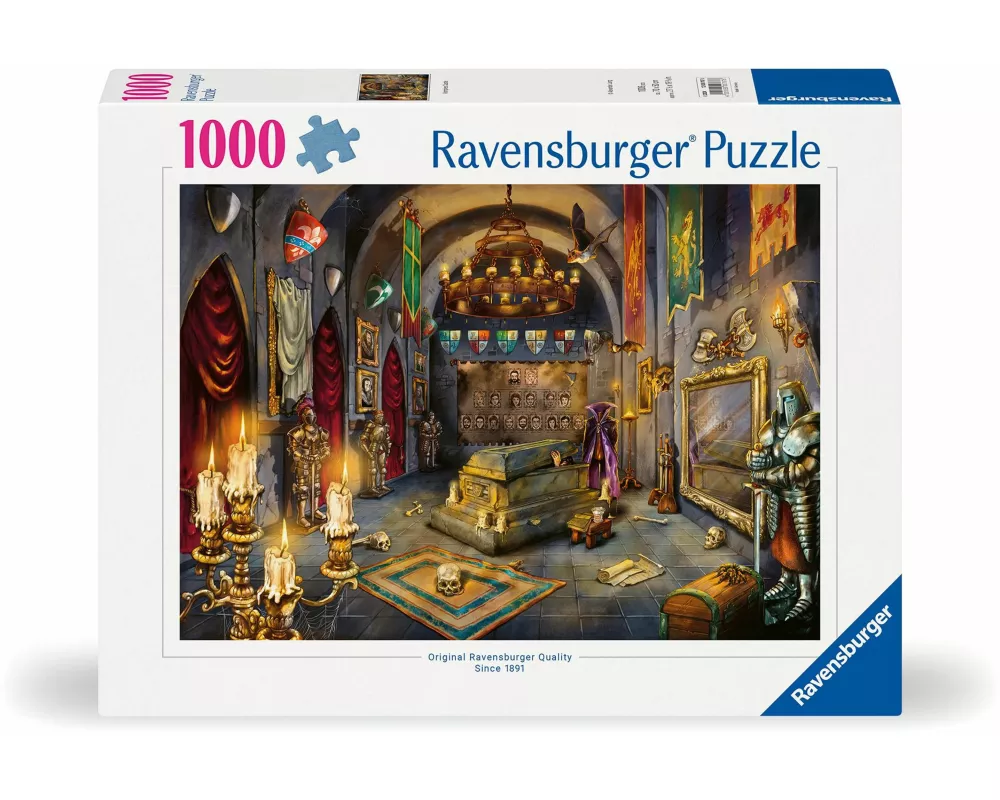 Erwachsenenpuzzle 1000 Teile - Das Schloss des Vampirs