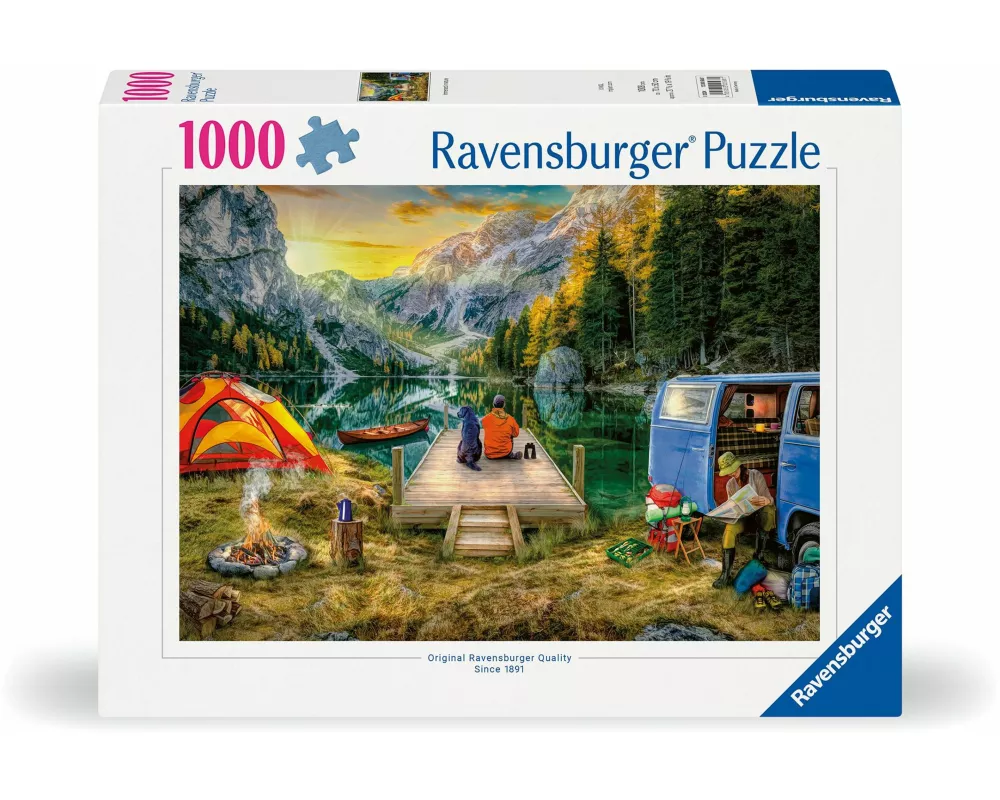 Erwachsenenpuzzle 1000 Teile - Campingurlaub