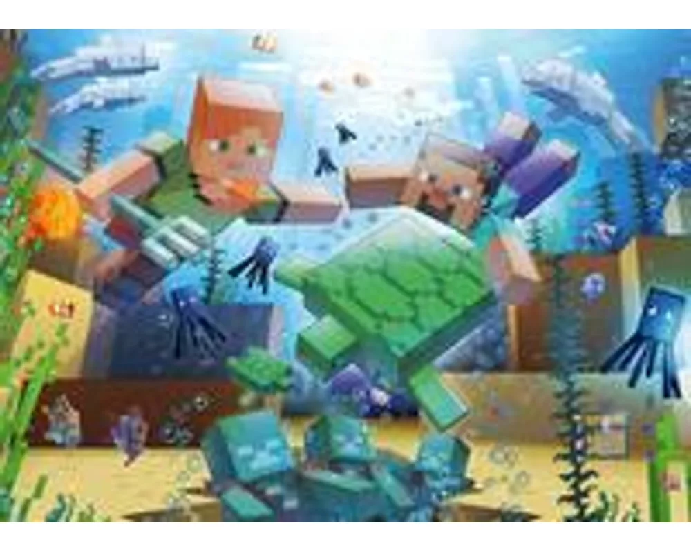 Erwachsenenpuzzle 1000 Teile - Minecraft Mosaic