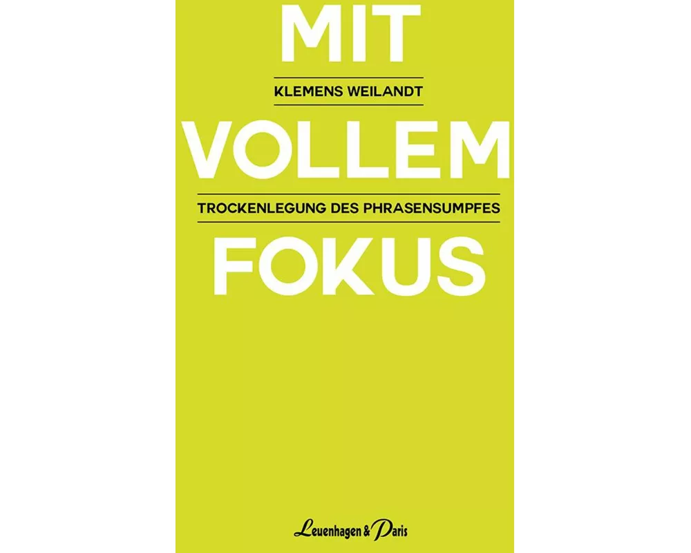 Mit vollem Fokus