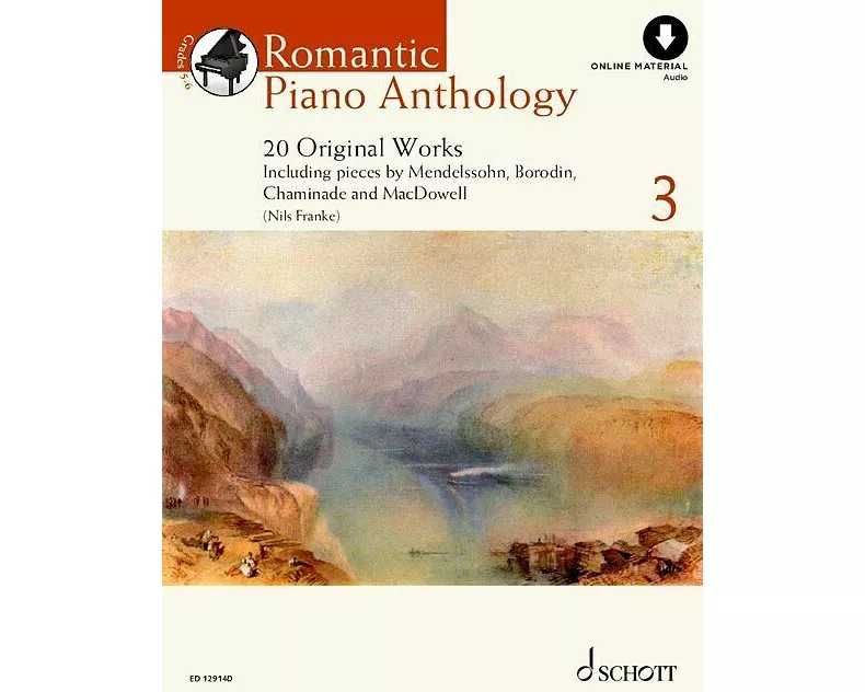 Romantic Piano Anthology. Band 3. Klavier