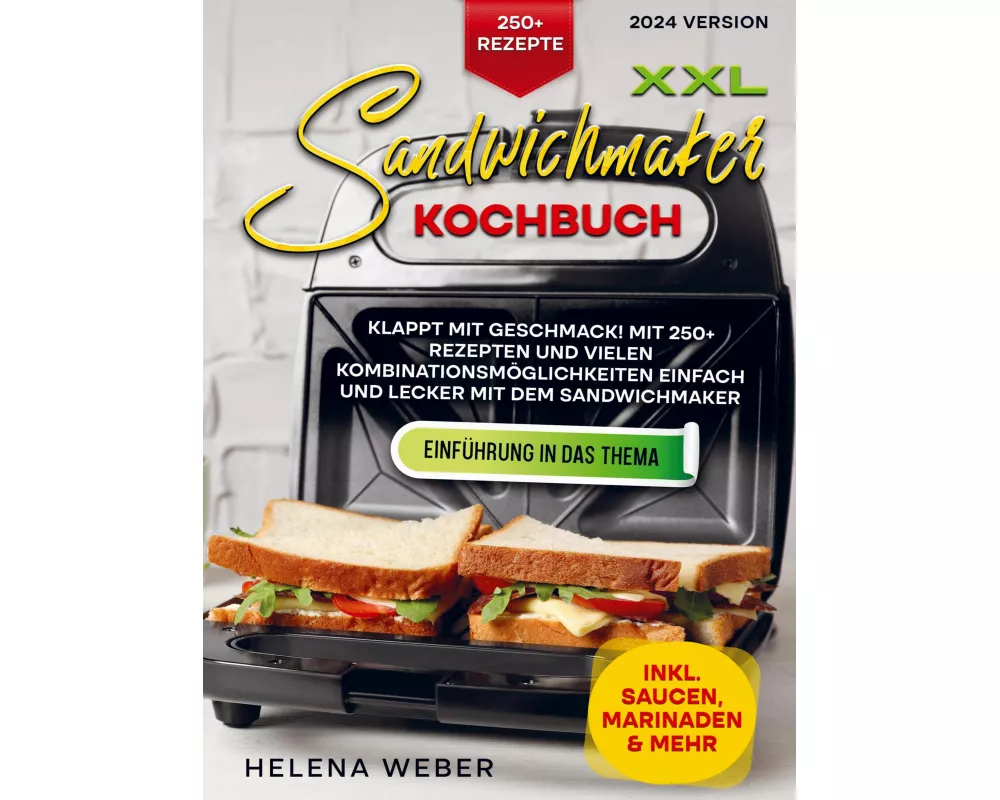 XXL Sandwichmaker Kochbuch