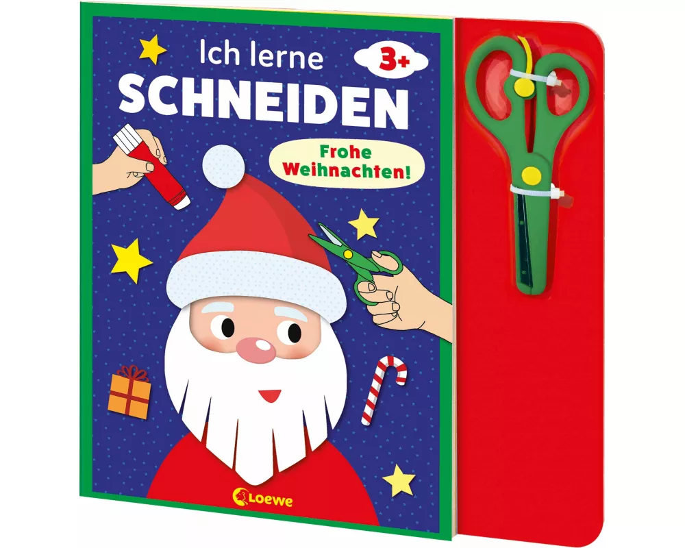 Ich lerne schneiden - Frohe Weihnachten!