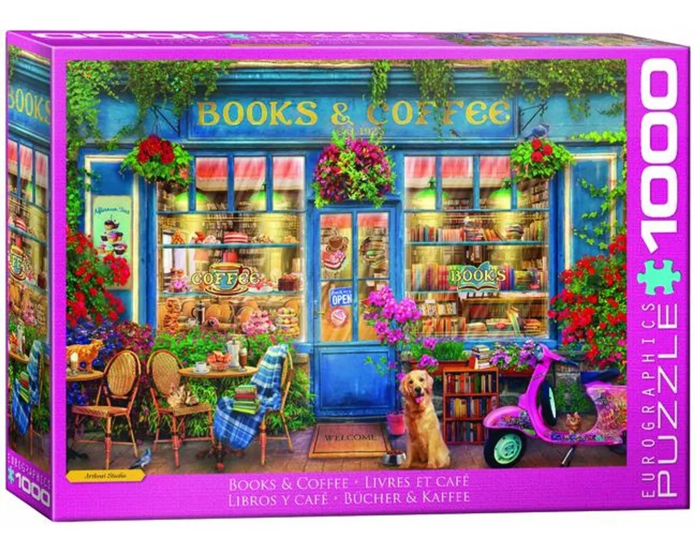 Books & Coffee by Gary Walton