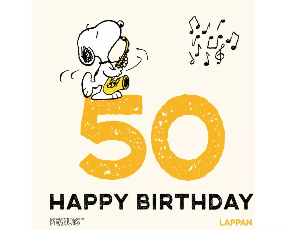Peanuts Geschenkbuch: Happy Birthday zum 50. Geburtstag