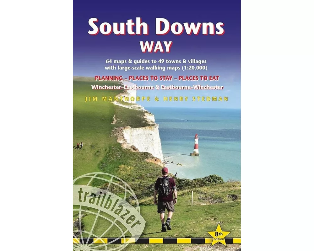 South Downs Way Trailblazer Walking Guide 8e