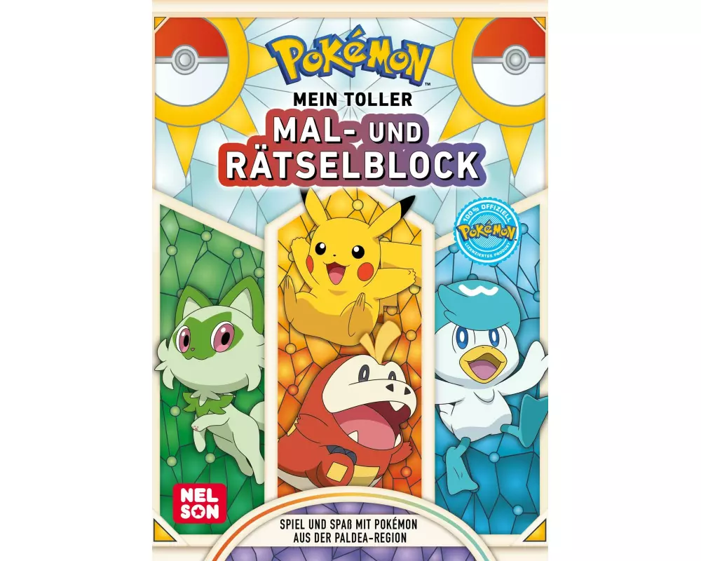 Pokémon Activity-Buch: Mein toller Mal- und Rätselblock