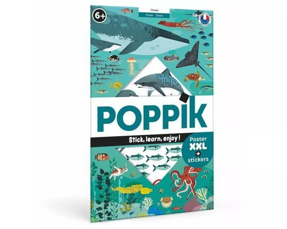 POPPIK - Lernposter & Sticker Ozean