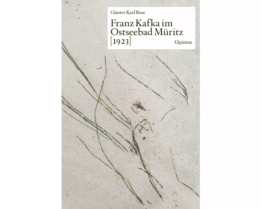 Franz Kafka im Ostseebad Müritz [1923]