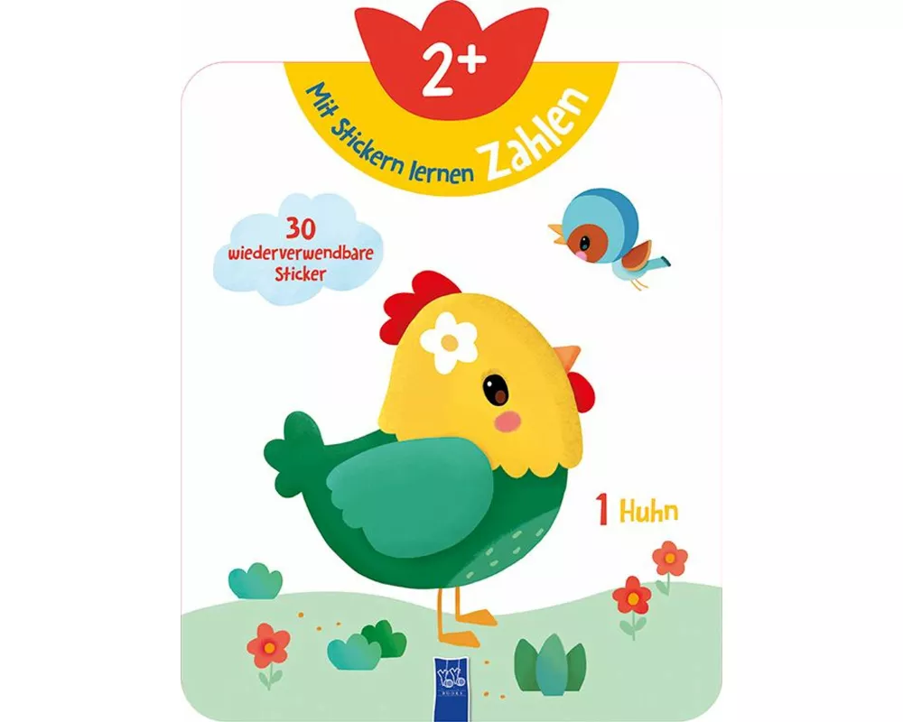 Mit Stickern lernen 2+ (Zahlen)