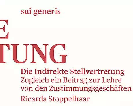 Die Indirekte Stellvertretung